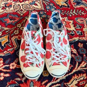 Marimekko x Converse Strawberry Print Sneakers